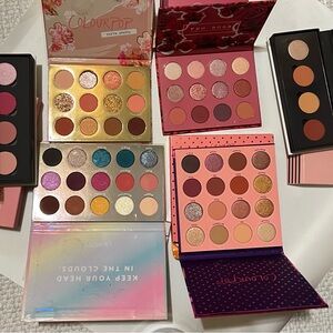 Colourpop 6ps eyeshadow palette she sweet talk chasing rainbow fortune all new